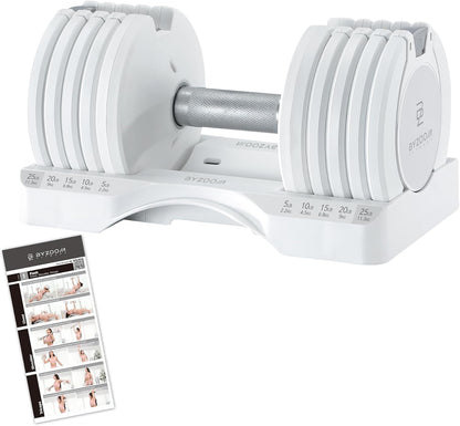 Adjustable Dumbbell Set (12.5/25 lbs) - Versatile Weight Training Solution for Home Gym, Ideal and customized for anyone